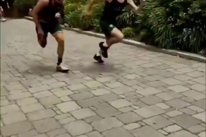 中国队的未来！王俊杰此前训练视频：与赵维伦努力提升自我！